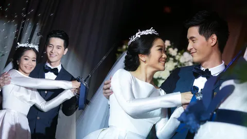 คบกันมา 13 ปี! 'แก๊ป ธนเวทย์' ควง 'น้องน้ำ' แฟนสาวนอกวงการวิวาห์