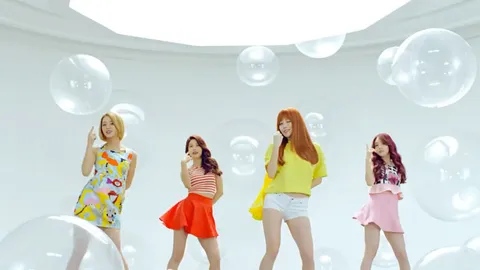 สดใสดั่งฤดูใบไม้ผลิ 4 สาว 'เกิร์ลส เดย์' ปล่อยเอ็มวีเพลงใหม่ 'HELLO BUBBLE'