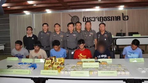 รวบแก๊ง'บังมีน'สมุน'ยี่เซ'เอเย่นต์รายใหญ่ยึดยาบ้า 2 แสนเม็ด ไอซ์ 5 กก.