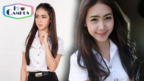 สวยสะดุดตา น่ารักสไตล์ดาวมหา'ลัย 'เนย-สุรีพร' สุดฮอตที่ ม.ศรีปทุม