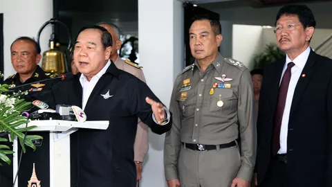บิ๊กป้อมระบุชัด งดตั้งค่ายอพยพ แต่ยินดีให้ความช่วยเหลือ