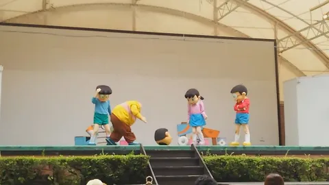 ช็อก! 'ไจแอนท์’ หัวหลุดกลางเวที เด็กๆ ร้องไห้หนักมาก (ชมคลิป)