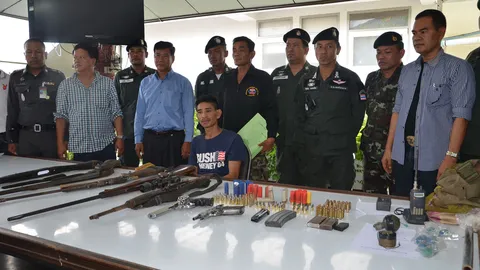 ตะครุบมือปืนเบอร์ 28 นครศรีฯ เหิมยิงสวนทหารเจ็บ 2 นาย