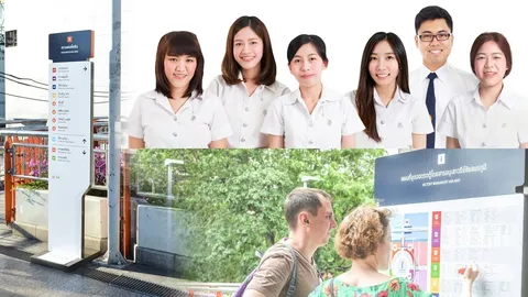 เห็นแล้วปลื้ม! เปิดใจ นศ.ทำป้ายบอกเส้นทางรถตู้อนุสาวรีย์ชัยฯ 