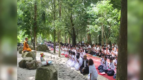 สวนโมกขพลาราม จัดวันล้ออายุ '109 ปี พุทธทาสภิกขุ'  