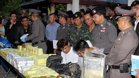 จับยาบ้า 2 ล้านเม็ด ไอซ์อีก 21.5 กก.