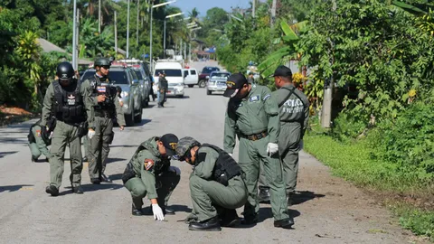 โจรใต้ป่วนนราฯ ลอบวางบึมหน้า ร.ร.ในระแงะ เจ็บ 6