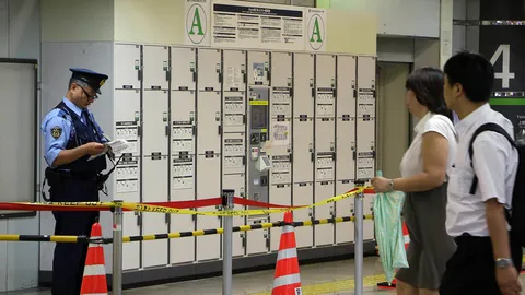 ผงะ! เจอศพหญิงชราซุกในกระเป๋าเดินทาง ที่สถานีรถไฟโตเกียว (ชมคลิป)