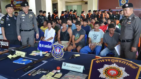 บช.ปส. - ตร.ภ.7 เปิดยุทธการกวาดล้างยาเสพติดพื้นที่เป้าหมาย