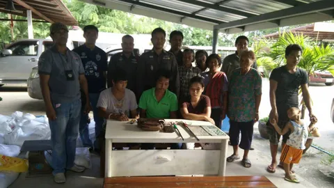 ตร.บุรีรัมย์ รวบแก๊งหลอกขายข้าวสารปลอม