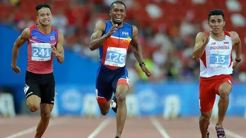 ลมกรดปินส์เร็วสุด ชาย-หญิงคว้าทอง 'ทัศพร' แพ้ภาพถ่าย