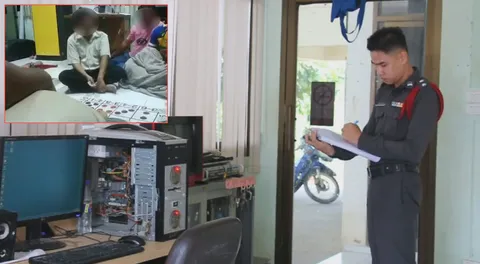 งามหน้า!! ขรก.-ลูกจ้างเทศบาล 'ทับกฤช' ตั้งวงไฮโล ในสำนักงาน