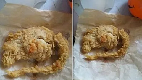 ช่วยกันดูทีว่านี่คืออะไร? ชายมะกัน บอกสั่งไก่ทอดแต่ได้ ‘หนู’ มาแทน (ชมคลิป)