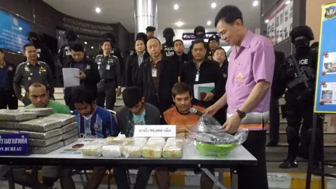 ปส.จับแก๊งค้ายาบ้า ของกลาง 9 หมื่นเม็ด ซุกเครื่องใช้ไฟฟ้า