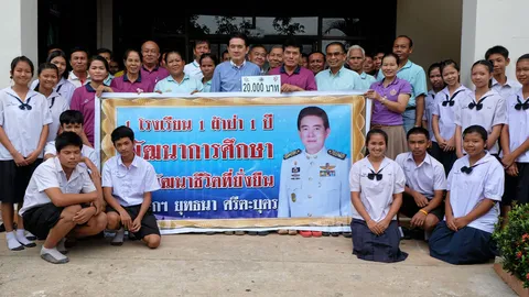 โครงการหนึ่งผ้าป่า ต่อยอดการศึกษา