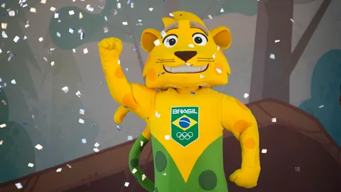 'บราซิล' เผยโฉมมาสคอตประจำทีมรับศึก อลป.2016