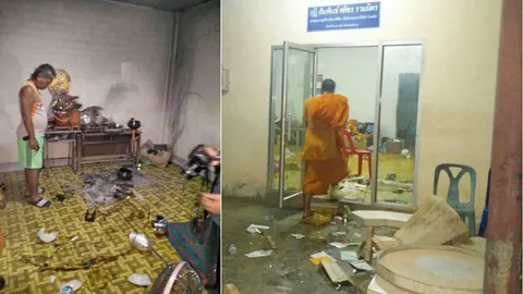 เณรเผากุฏิ! ชีวิตมีปัญหา แม่พาบวช วันเดียวได้เรื่อง