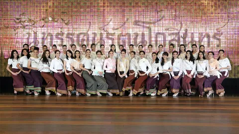 สีสันเวทีมิสยูนิเวิร์สไทยแลนด์ ประชันไอเดีย “ชุดไทยสร้างสรรค์”