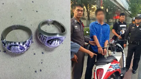 อดีตช่างอุตฯ ชิงแหวนรุ่นสถาบันคู่อริ ตร.รวบทันควัน