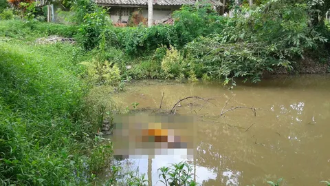 สามเณรเป็นลมชักจมน้ำดับ 3 วัน ลอยอืดกลางวัดชุมพร