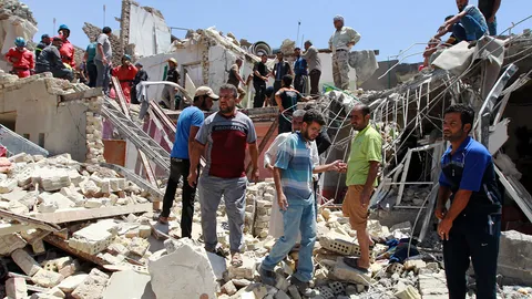 บินรบอิรักเครื่องขัดข้องทิ้งบอมบ์ในแบกแดด ดับพลเรือน 12 ศพ