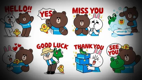 ยูนิเซฟจับมือ LINE ออกสติกเกอร์การกุศลโหลดฟรีเพื่อช่วยเหลือเด็กที่ขาดโอกาส
