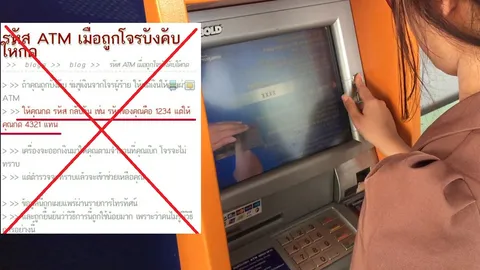 เช็กก่อนแชร์ : กดรหัสเอทีเอ็ม ย้อนหลัง จะเรียกตำรวจได้อย่างไร?