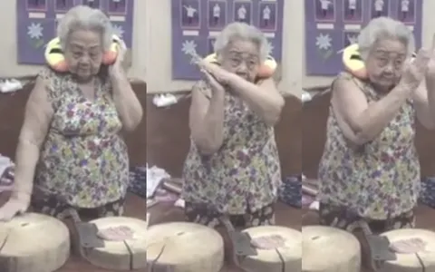 'ดีเจโซดา’ หรือจะสู้ 'ดีเจเชี่ยงชุน’... อาม่าอวดลีลาแดนซ์ ‘สแครช’ เขียงหมู