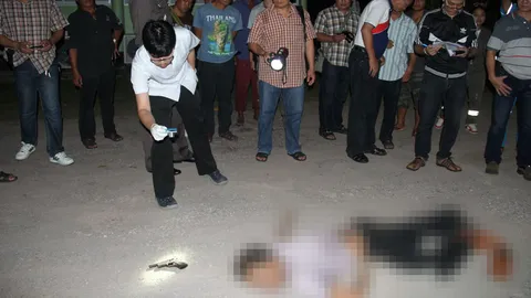 ปส.เชียงรายวิสามัญ แก๊งยาเสพติด 2 ศพ ยึดยาบ้า 6 แสนเม็ด