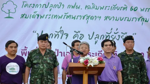 “กฟผ.” ร่วมรณรงค์ ปลูกต้นไม้-ปลูกป่า