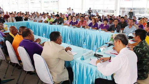  ชาวปาดังเบซาร์ ตื่น ไม่เอาระเบิด รวมพลังนำสู่สันติ