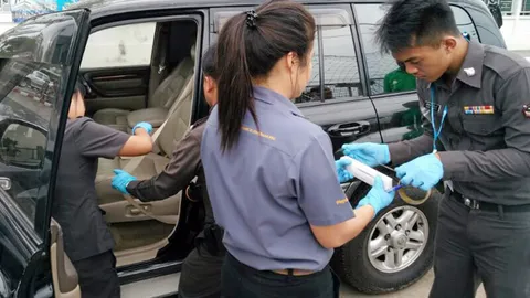 พฐ.ตรวจรถ 'บรรยิน' รอบ 3 คลายปม 'เสี่ยรับเหมา' เสียชีวิต