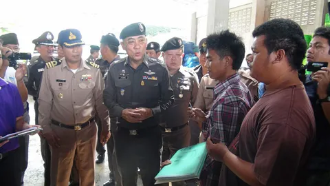 รอง ผบ.ตร.ตรวจศูนย์ คุมเรือประมงระยอง