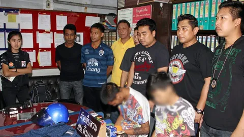 สืบสวน สน.ดินแดงตามรวบ 2โจ๋กระชากสร้อยแม่ค้าประตูน้ำ