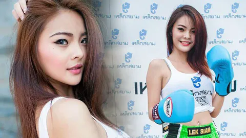 ฮือฮามวยไทยหญิงสวยดีกรีดาวมหา’ลัยบิ๊กแมตช์เชียงใหม่