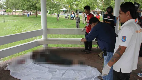 ฆ่าทุบหัวหนุ่มเร่ร่อน สักแขน 'รักแท้ดูแลไม่ได้' กลางสวนสาธารณะอุดรฯ