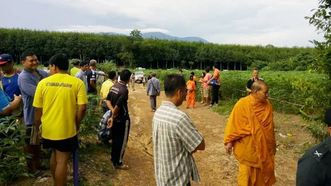 พบแล้วศพ‘หลวงพ่อทวีป’ ถูกฆ่าฝังในไร่มันฯ ห่างวัด 10 กม.