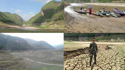 ภัยแล้งกระทบ โรงเรียนเรือนแพ ครู-นร.ย้ายขึ้นฝั่ง