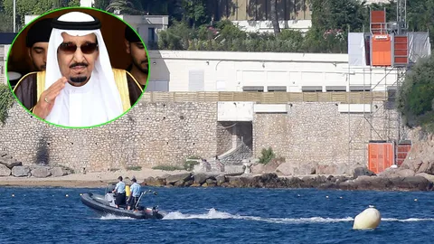 รวยสุดๆ! คิง ซาอุฯ ติดลิฟต์ขึ้น-ลงบ้านพักตากอากาศกับชายหาดที่ฝรั่งเศส 