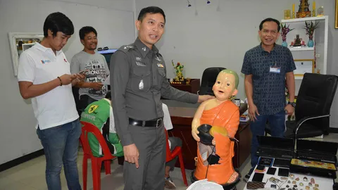 จับตีนแมว 'แก๊งสายลม' ตระเวนงัดตู้บริจาควัดเมืองอุดรฯ