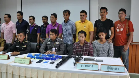 ตร.ตรัง รวบแก๊งยาบ้า-อาวุธสงคราม เครือข่ายใหญ่เรือนจำสงขลา