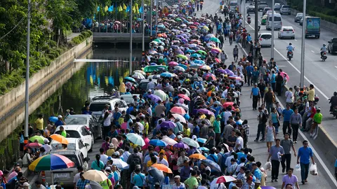 รับสั่งถึงนักปั่น แขกพระองค์