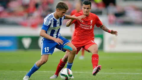 'โอริกี-คูตินโญ' คนละตุง! 'หงส์แดง' อุ่นเชือด 'เฮลซิงกิ' 2-0