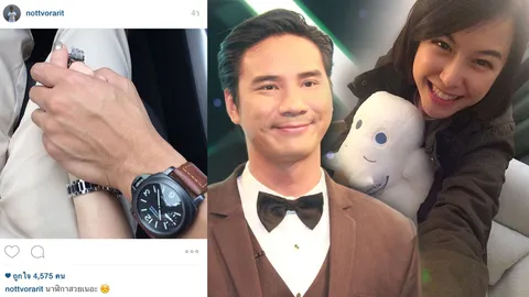 ไอจีสื่อรัก น็อต โสดลงล็อก! ปิ๊งรัก แจน แอร์โฮสเตสสาว