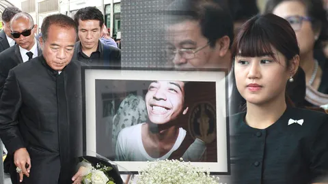 เฟย์ ซึมเผา สิงห์-พ่อหลั่งน้ำตาอาลัย 'ผมไม่สามารถเผาสิ่งที่ผมสร้างขึ้นมาได้'