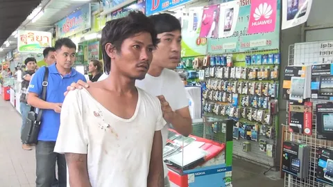 จับหนุ่มหนองคาย ตกงาน งัดร้านขายมือถือหน้าห้างดังกลางเมืองอุดรฯ