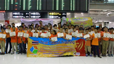 เด็กไทยเจ๋ง! คว้า 50 รางวัล แข่ง คณิตศาสตร์นานาชาติ สิงคโปร์ 