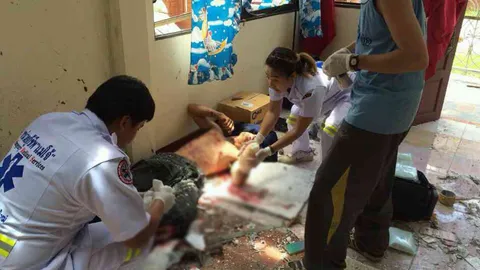 ประทัดยักษ์บึมสนั่น! นศ.แม่โจ้รับจ๊อบทำขาย สุดท้ายมือขาด 