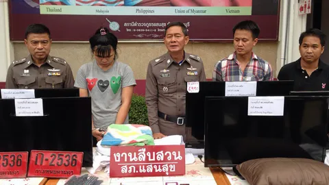 รวบกะเทยแสบตระเวนลักทีวีในหอพัก