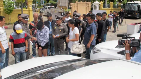 รวบทอม-ดี้แสบ เชิดรถเช่า ขายต่อเต็นท์มือ2ยึดคืน14คันค่า15ล.